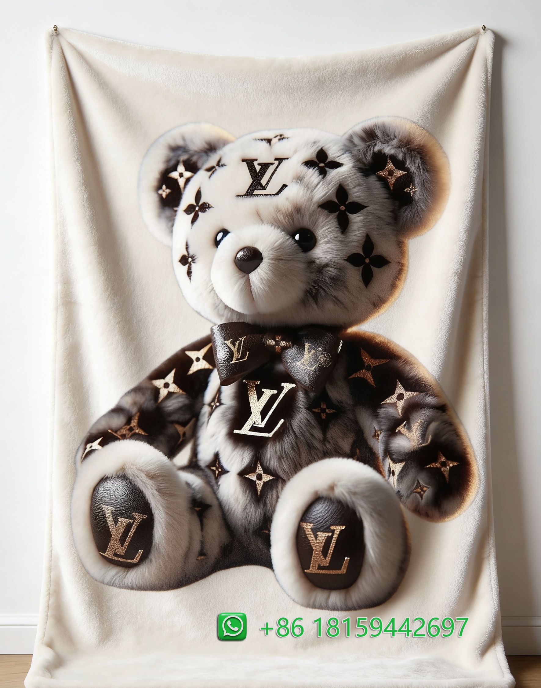 Louis Vuitton Throw Blankets